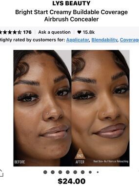 LYS BEAUTY bright start  Concealer DN3 - Caramel